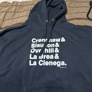 Black hoodie barely worn